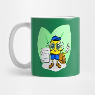 Lemon Student Character Mug